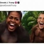 Tramp Obamani maymunga qiyosladi