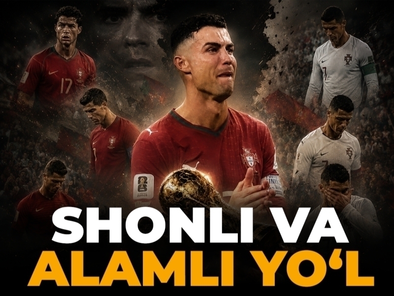 Кубоксиз 6 та мундиал: Роналдунинг шонли, аммо аламли йўли