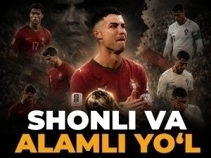 Кубоксиз 6 та мундиал: Роналдунинг шонли, аммо аламли йўли