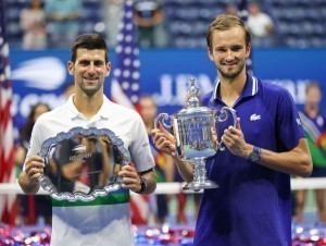 Теннис: Новак Жокович 52 йиллик рекордни такрорлай олмади. Медведев – US Open ғолиби