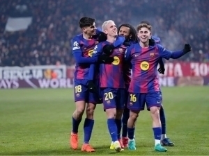 “Barselona” safarda “Slaviya Praga”ni mag‘lubiyatga uchratdi 