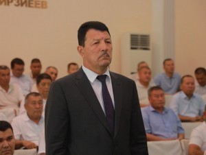The head of the Department of Internal Affairs becomes the governor of Nukus district