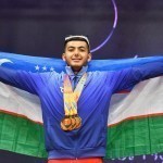 Og‘ir atletika. Abrorbek Ma’rufbekov oltin xet-trik qayd etdi