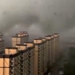 Xitoyda tornado oqibatida 80 ga yaqin kishi jarohatlandi (video)