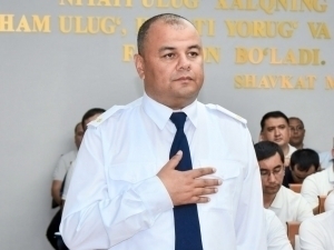 Сурхондарё ФВБ бошлиғи ҳам алмаштирилди