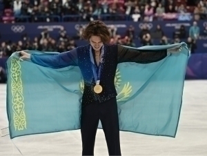 Қозоғистон 1994 йилдан бери илк бор қишки Олимпиадада олтин медаль олди (видео)