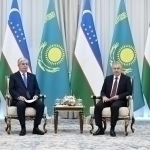 Mirziyoyev va To‘qayev Xivada muzokara o‘tkazdi (video)