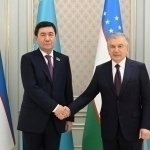 Президент Қозоғистон Парламенти Мажлиси Раисини қабул қилди