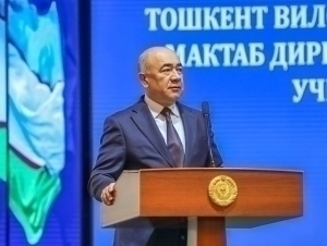 Zoyir Mirzayev has announced a grant of 300 million soums for the “Phoneless School” initiative