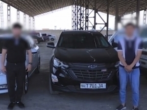 In Namangan, the wedding convoy procession who “flexing their skills” were punished (video)
