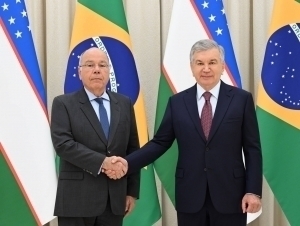 Shavkat Mirziyoyev Braziliya Tashqi ishlar vazirini qabul qildi