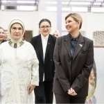 Елена Зеленская Эмина Эрдўған билан учрашди  