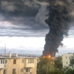 Qrimdagi yoqilg‘i omboriga harbiy dron quladi