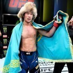 Қозоғистонлик UFC жангчиси намойиш ўтказаётган юртдошларини қўллаб-қувватлади (видео)
