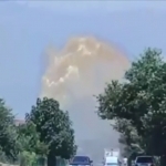 Toshkentda issiq suv quvuri yorilib ketdi (video)
