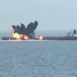 Яман ҳусийлари Қизил денгизда нефть танкерига ҳужум қилди (видео)