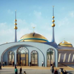 Namangandagi istrohat bog‘i hududida 15 ming kishini sig‘dira oladigan masjid qurilyapti