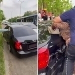 Toshkentda bir necha mashinalarni majaqlagan Lacettiʼdagi 3 kishi qamaldi