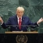 Трамп қарийб 1 соат БМТ минбарида нутқ сўзлади