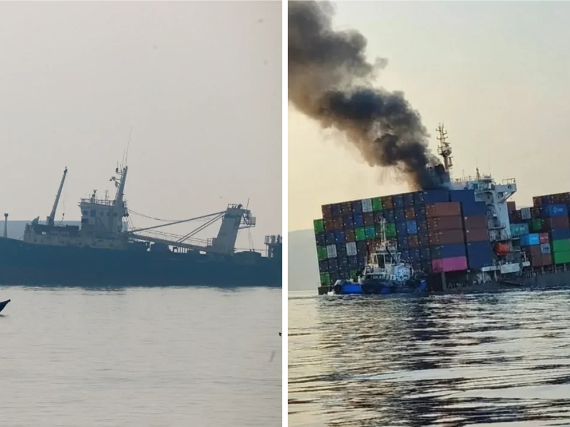 Two ships attacked near Hormuz sink. Casualties reported