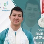 Dovurxon Karomatov Paralimpiya o‘yinlari kumush medalini qo‘lga kiritdi