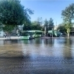 Due to the flood in Tashkent, public transport will be temporarily limited in some areas