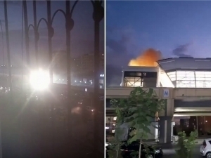 Fire broke out in the Tashkent subway (video)