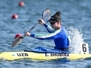 The kayaker from Uzbekistan secured a spot in the Olympics