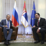 Захарованинг муаммоли постидан кейин Лавров Сербия Президенти билан гаплашиб олди