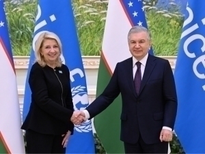 Mirziyoyev meets with UNICEF Executive Director