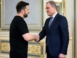 Bayramov Zelenskiy bilan uchrashdi. Ular nimalarni gaplashdi? (video)
