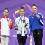 O‘zbekistonlik badiiy gimnastikachilar ilk bor Jahon chempionatida shohsupaga ko‘tarildi