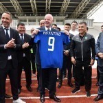 FIFA раҳбари Ўзбекистон терма жамоалари марказининг қурилишини кўздан кечирди