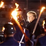 Berlinda Merkel bilan xayrlashish marosimi o‘tkazildi (video)