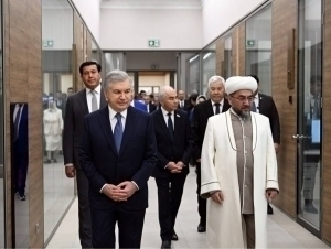 Шавкат Мирзиёев Ислом цивилизацияси маркази очилишида қатнашди