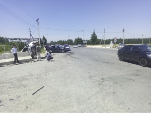 Фарғонадаги ЙТҲда ҳайдовчи ҳалок бўлди