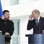 Shols va Zelenskiy Ukraina havo mudofaasini muhokama qildi