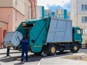 Recyclable waste is purchased from the population