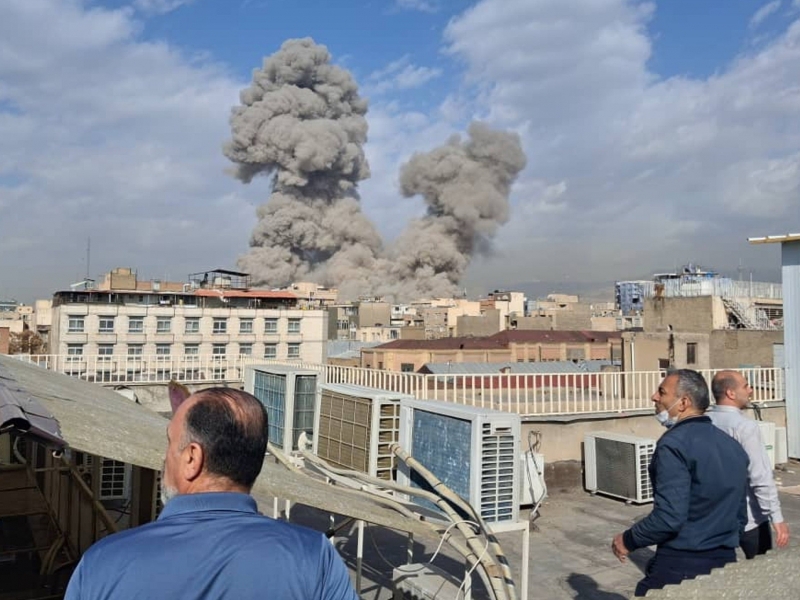 Eron AQSHning Qatar, Bahrayn, Quvayt va BAAdagi bazalariga zarba berdi (video)