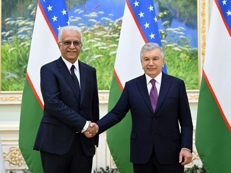 Shavkat Mirziyoyev receives AFC president