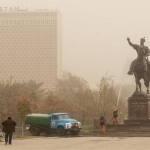 Record air pollution levels were recorded in Tashkent