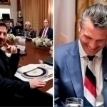Пентагон раҳбари Зеленский ва Трамп учрашувига Россия байроғи рангидаги галстукда келди