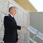 Mirziyoyev O‘zbekiston Milliy muzeyining tamal toshini qo‘ydi