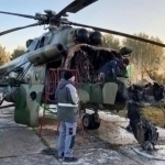 Россияда икки ўсмир авиабазадаги вертолётни ёқиб юборди