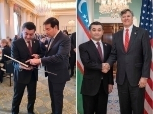 Саидов Рубио ва унинг ўринбосари билан учрашди