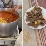 150 children were served a meal containing 300 grams of meat in a kindergarten in Bukhara