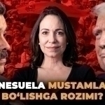 Venesuela mustamlaka bo‘lishga rozimi? Yangi Nobel  laureati bosqinchilarni qo‘llamoqda