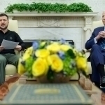 Zelenskiy Vashingtonda Bayden va Harris bilan uchrashdi