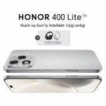 HONOR компанияси HONOR 400 Lite смартфонини тақдим этди. Қизиқ, у нимаси билан лол қолдира олади?