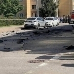 Peterburgda podpolkovnikning avtomobili portlab ketdi – OAV (video)